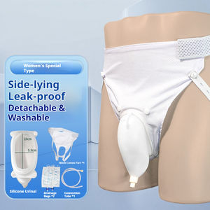 Collecteur d'<span class=keywords><strong>urine</strong></span> portable médical pour les patients âgés alités Sac d'<span class=keywords><strong>urine</strong></span> anti-fuite avec soutien de l'incontinence urinaire - Product Image 1