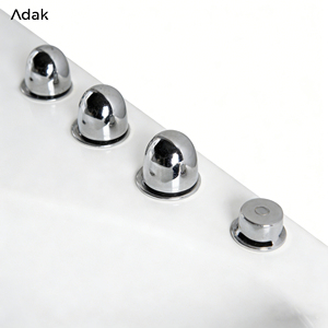 Bañera de Hidromasaje Acrílica de Esquina para Adultos con Diseño Empotrado - Product Image 4