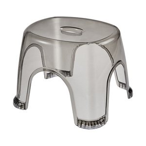 Acrylic <b>Plastic</b> <b>Stool</b> With Non Slip Pad Design For Indoor Use - Product Image 2