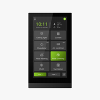 KNX/EIB Module de commutation de scène de maison intelligente à 4 touches avec boutons personnalisables