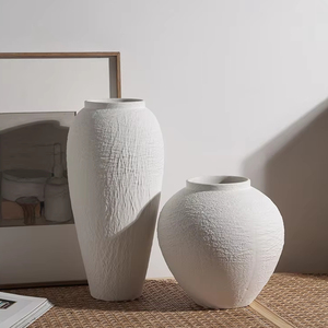 <span class=keywords><strong>Pot</strong></span> en céramique artisanal moderne de style Wabi-Sabi ARM LVG, en porcelaine mate et <span class=keywords><strong>terre</strong></span> <span class=keywords><strong>cuite</strong></span>, décoration artistique pour la maison, vase à fleurs, récipient floral - Product Image 5
