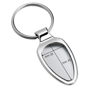 Semplicemente portachiavi portamonete moda e moschettone Logo personalizzato Offset e stampa UV in lega di ottone e materiale di ferro - Product Image 2