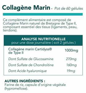 Caja de Píldoras de Marca Blanca con Extracto Herbal, 60 Cápsulas, Suplemento de Colágeno Marino, Origen Francia - Product Image 4