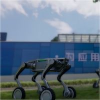 Robot chien quadrupède industriel |   Patrouille et inspection Q10W