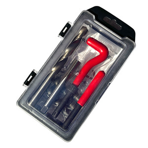 Outil de réparation manuel à filetage hélicoïdal, taraud métrique à pas grossier, droit, à entraînement fendu, compatible métal, pour usage industriel général - Product Image 1
