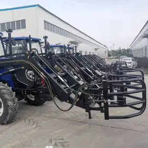 Tractor Wrapped Bale Grab, Wrapped Bale Grabs, Bale Handlers with Hydraulic Cylinder for The Farm