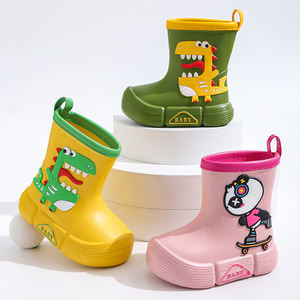 Fabriek Groothandel Kinderen Waterdichte Regenlaarzen Met Dinosaurus Cartoon Ontwerp Eva Licht Gewicht Voor Kinderen En Babys - Product Image 6
