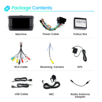 Autoradio pour VW Passat B6 Amarok Volkswagen Skoda Octavia Polo, Android 10.0, 7 pouces, prix d'usine, en stock