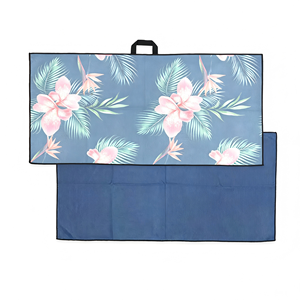 Serviettes de golf en microfibre gaufrée à séchage rapide, impression par sublimation OEM, faible MOQ, logo personnalisé, haute qualité - Product Image 1
