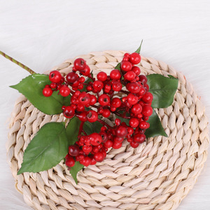 Ramas de Frutas Artificiales de Plástico, Simulación de Arándanos, 31 cm, Decoración del Hogar, Accesorios para Bodas - Product Image 3