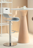 Nordique moderne Simple bureau à domicile appartement hauteur réglable pivotant haute chaise de Bar tabouret de Bar
