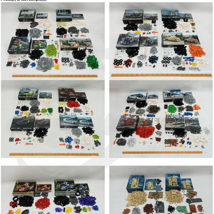 31209 3D <span class=keywords><strong>Art</strong></span> en trois dimensions peinture blocs de construction bricolage modèle briques jouets éducatifs cadeaux de noël pour les enfants 2099 pièces - Product Image 5