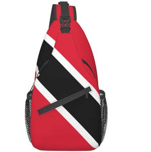 Bolso bandolera de alta calidad con la bandera de San <span class=keywords><strong>Martín</strong></span>, logotipo personalizado, bolso bandolera, mochila cruzada para el pecho, mochila de viaje - Product Image 3