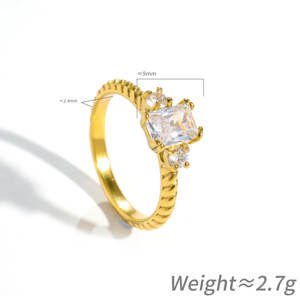 Pendientes de Aro con Diseño de Trébol de Diamantes y Baño de Oro - Diseño con Incrustaciones de Diamantes, Elegantes y Versátiles para Eventos Casuales - Product Image 6