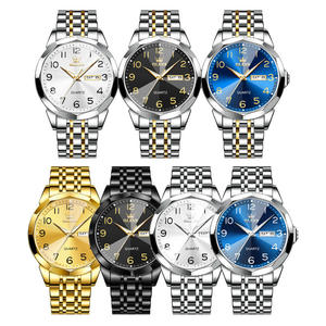 Reloj de Hombre 9970, Nuevo, en Oferta, Marca Original, Resistente al Agua, Luminoso, de Cuarzo, con Espejo Rómbico, de Acero Inoxidable - Product Image 6