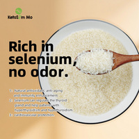 Wholesale Factory Low Carb Enhance Immunity No Cooking Shirataki Selenium Rich Odorless Rice Konjac Dry Rice
