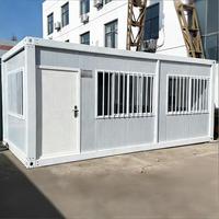Maison conteneur préfabriquée complète 20ft 40ft, design moderne, garantie 5 ans, Tiny Home, démontable, emballage plat, directement de l'usine
