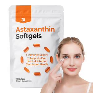 Astaxantina en Cápsulas Blandas, Venta Caliente, Apoya la Salud de los Ojos, las Articulaciones, la Circulación Interna y el Sistema Inmunitario, Suplemento Rico en Astaxantina - Product Image 1