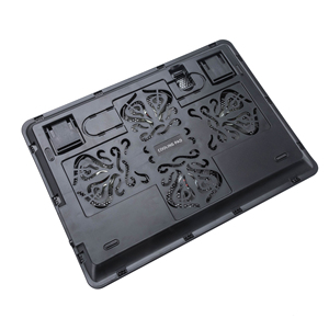 <span class=keywords><strong>Momi</strong></span> N1314 Slim Silent Cooling Pad Nouvelle arrivée Refroidisseur de bureau en métal pour ordinateur portable avec support réglable pour ordinateur portable et PC - Product Image 3