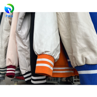Jaket Baseball Campuran Dewasa Bekas Grosir Pakaian Bekas Ukuran Besar Merek PKU Model A-75 Poliester/Katun