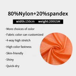 Personalizado brillo místico estampado en caliente lámina metálica poliamida Spandex tela fiesta Bikini traje <span class=keywords><strong>de</strong></span> <span class=keywords><strong>baño</strong></span> tela <span class=keywords><strong>de</strong></span> gimnasia - Product Image 3