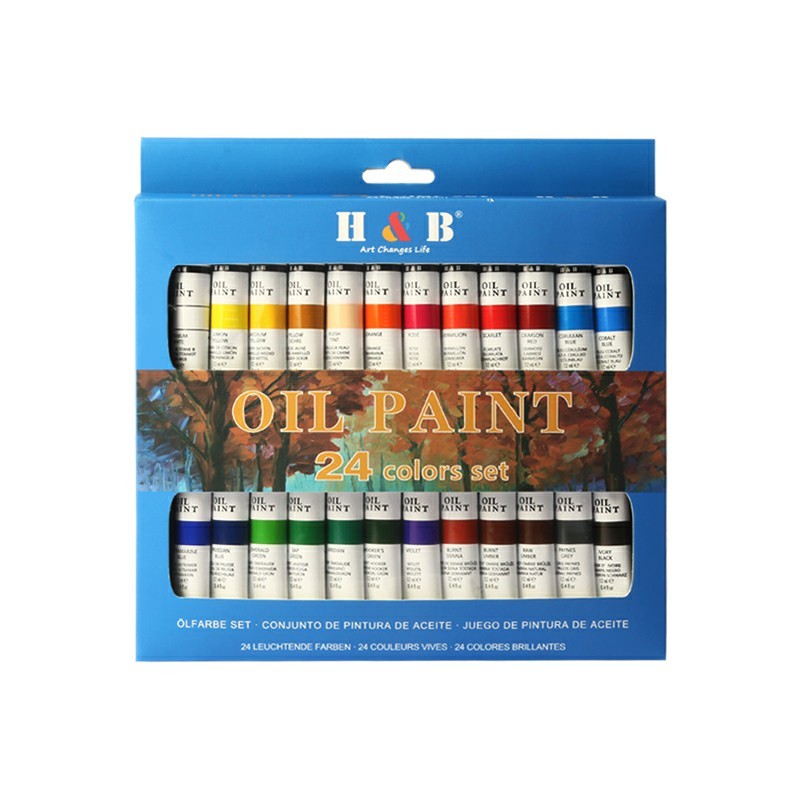 Canvas Quick Drying Oil Painting Series