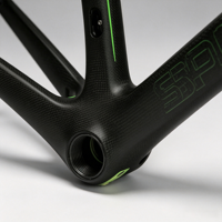 Cadre de vélo de route aérodynamique en fibre de carbone T800 à module élevé, frein sur jante, BB86 Press Fit, passage de câbles entièrement interne, cadre de vélo 700C