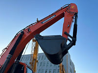 Pelles d'occasion populaires Doosan DX300LC prix bon marché en stock machine à creuser pelleteuses d'occasion de grande taille Doosan DX300LC