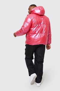 Support Customization New Season <strong>Winter</strong> Warm Coat <strong>Men</strong> Big Size Super Soft <strong>Red</strong> Hood <strong>Jacket</strong> - Product Image 3