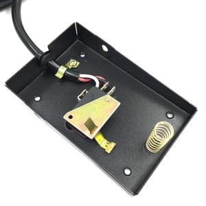 Pédale à commande au pied en métal TFS 1, câble de 2 mètres, prise 2 ou 3 broches pour contrôleurs de machines-outils 220V - Product Image 3