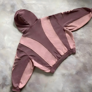 Custom Color Oversized Pullover Hoodie Men Zipped Sweatshirt 3D Embroidery <b>Silk</b> Screen Print Eco-Friendly Enzyme Wash Technique - Product Image 1