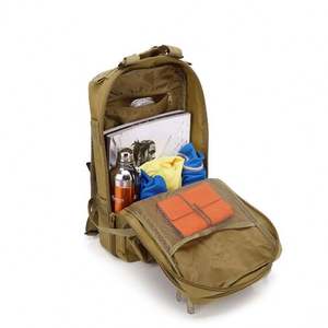 Sac à dos tactique Molle 30L en Oxford imperméable 600D pour la chasse, le camping et le sport, avec sangle d'épaule réglable - Product Image 4