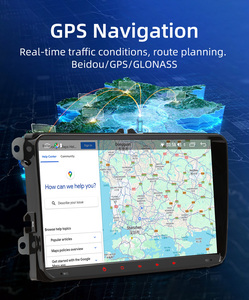 Bqcc 9 "Android Car Player Octa đài phát thanh xe Carplay GPS DSP mirrorlink 4 gam autoradio cho VW Volkswagen Golf Polo TIGUAN Passat - Product Image 5