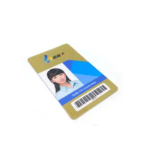 Impresión personalizada Escuela Control DE ACCESO Estudiante inteligente Foto Id Rfid Tarjeta de plástico