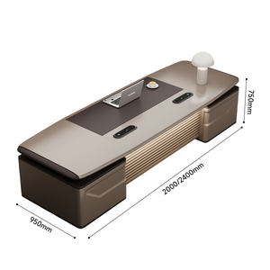 हॉट-सेलिंग ब्रांड नए आधुनिक कार्यालय फर्नीचर, नवीनतम कार्यकारी डेस्क लक्जरी बॉस डेस्क ऑफिस टेबल - Product Image 6