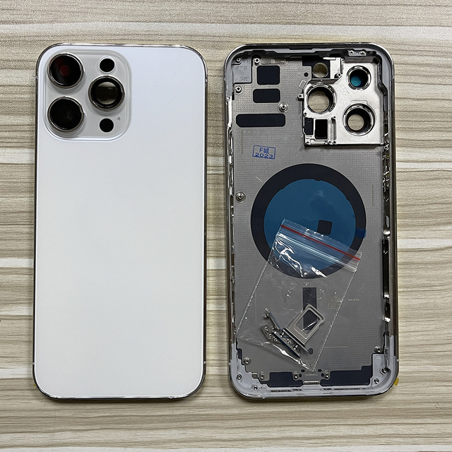 New Cell Back Cover for IPhone 14Pro 14 Pro Max Cover Housing  Iphone15 15plus 15pro 15promax Back Cover Replacement Parts