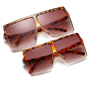 HM87029 Nuovi Occhiali da <span class=keywords><strong>Sole</strong></span> alla Moda per <span class=keywords><strong>Mamma</strong></span> e Bambino, Modello Quadrato Oversize - Product Image 4