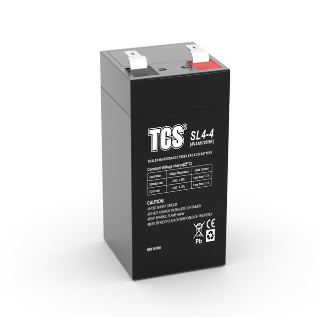 TCS SL4-4 Lead Acid Agm Vrla 4V 4AH Batteries for Ups System