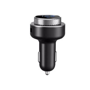 2023นวัตกรรมใหม่การออกแบบ2 Usb Qc 3.0บลูทูธชาร์จรถส่งสัญญาณ Fm กับ Sd Fm Mp3รถอะแดปเตอร์ชุด - Product Image 6