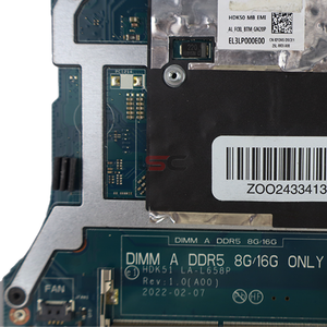 Voor Dell G15 5525 Laptop Moederbord R5-6600H Rtx3050 LA-L658P - Product Image 4