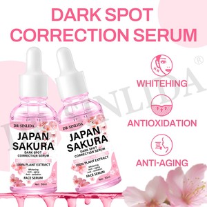 Suero Facial de Flor de Cerezo Transfronterizo, Hidratante, Reparador, Iluminador, Antioxidante, 30 ml - Product Image 3