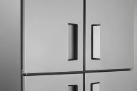 Réfrigérateur vertical commercial (type Asie-Pacifique) à double porte 1280 mm certifié CB