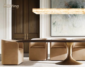 Modern Furniture Recycled Pine Mirrored <strong>Extendable</strong> Rectangular and Round <strong>Dining</strong> <strong>Table</strong> 8 People - Product Image 6