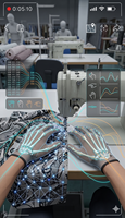 Module de caméra SLAM 6DOF pour la collecte de données RGB POV egocentrique avec suivi 3D des articulations des mains pour l'apprentissage de la manipulation robotique et SDK ouvert