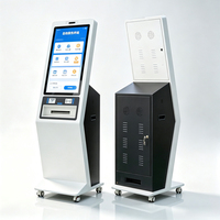 Kiosco de Autoservicio OEM ODM con Pantalla Táctil PCAP FHD de 43 Pulgadas, Reconocimiento Facial, Escáner QR e Impresora Térmica para Venta de Boletos, Pedidos y Pagos