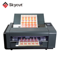 Máquina de Corte y Plegado de Doble Cabezal Skycut A3MAX4-D, Cortadora de Etiquetas, Plotter para Corte de Cajas de Color y Adhesivos