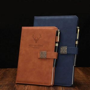 Cuadernos Escolares de Tapa Dura de Cuero A5 B5 al por Mayor, 2024, Baratos, Personalizados, Promocionales, con Cierre Magnético - Product Image 2