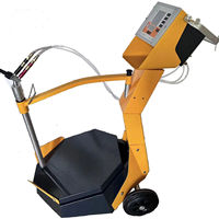 Pistolet de pulvérisation électrostatique de vibration de Machine de pulvérisation portative professionnelle de revêtement de poudre de HXC-2-B pour le noyau en acier de PLC de substrats