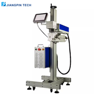 Mesin Penanda Laser CO2 Model Flying 35W untuk Botol Minuman, Tas Hadiah, dan Barang Kaleng