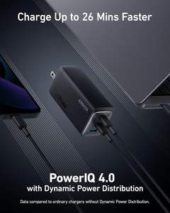 <span class=keywords><strong>Cargador</strong></span> de Pared Plegable Compacto y Rápido de 3 Puertos Anker 737 (GaNPrime 120W) para <span class=keywords><strong>MacBook</strong></span> <span class=keywords><strong>Pro</strong></span> <span class=keywords><strong>2021</strong></span> y Más A2146 - Product Image 6